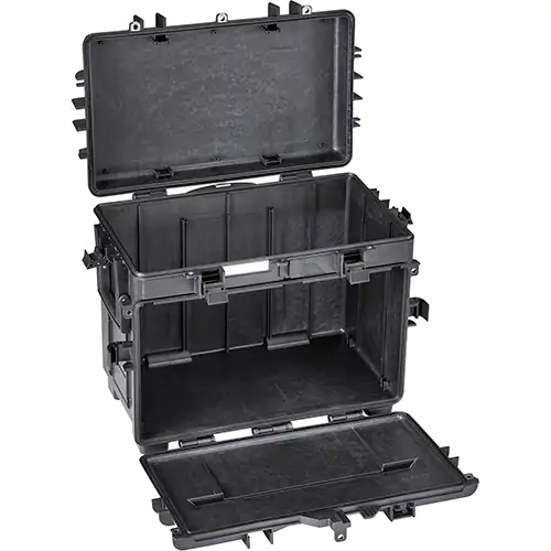 MILITARY MOBILE TOOL CHEST WITH DRAWERS, 22-4/5" W X 15" D X 18" H, BLACK -  MIL STANDARD NATO CERTIFIED