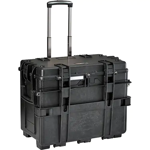 MILITARY MOBILE TOOL CHEST WITH DRAWERS, 7 DRAWERS, 22-4/5" W X 15" D X 18" H, BLACK - MIL STANDARD NATO CERTIFIED