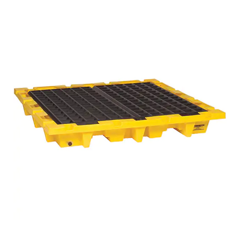SPILL CONTAINMENT PALLET 66 US GAL. SPILL CAPACITY 58.5" X 58.5" X 7.75"