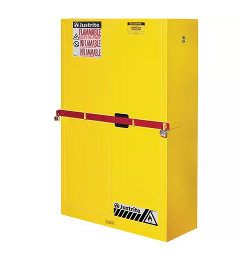 SURE-GRIP EX HIGH SECURITY FLAMMABLE SAFETY CABINETS 45 GAL. 2 DOOR 43" W X 65" H X 18" D