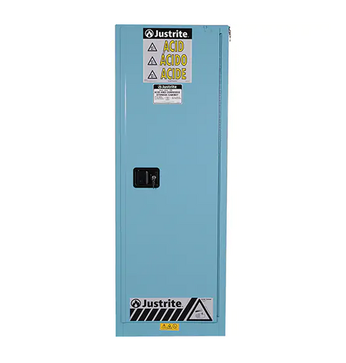 SURE-GRIP EX ACID/CORROSIVE STORAGE CABINETS 22 GAL. 23.25" X 65" X 18"
