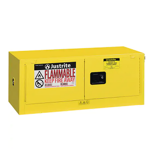 SURE-GRIP EX PIGGYBACK FLAMMABLE SAFETY CABINET 12 GAL. 2 DOOR