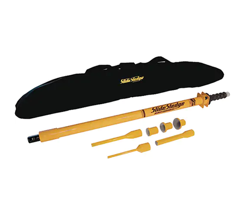 21 POUND 46″ MULTI-HEAD HAMMER WITH 6 PIN DRIVERS