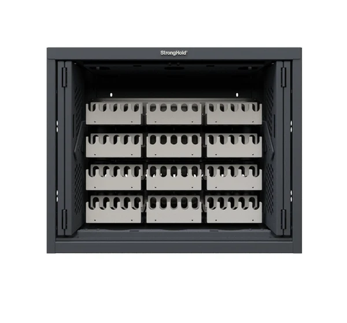 MODULAR WEAPONS STORAGE M17 CABINET WITH RECESSED DOORS - 42 IN. W X 16 1/2 IN. D X 34 IN. H