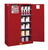 SURE-GRIP EX COMBUSTIBLES SAFETY CABINET FOR PAINT AND INK, 60 GAL., 5 SHELVES