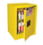 SURE-GRIP® EX BENCHTOP FLAMMABLE SAFETY CABINET, 24 GAL., 1 DOOR, 21" W X 27" H X 18" D