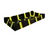 QUICKBERM CONTAINMENT BERM WITH INSIDE WALL SUPPORTS, 175 US GAL. CAPACITY, 4' W X 6' L X 12" H, SNAP-UP BRACKET