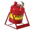 LABORATORY SAFETY CAN WITH FAUCET, TYPE I, STEEL, 5 US GAL., RED, FM APPROVED