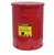 HAND OPERATED OILY WASTE CAN FM APPROVED/UL LISTED 21 US GAL. RED