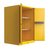 UTILI-GUARD+ FLAMMABLE SAFETY CABINET 45 GAL. 2 DOOR 43" W X 65" H X 22" D