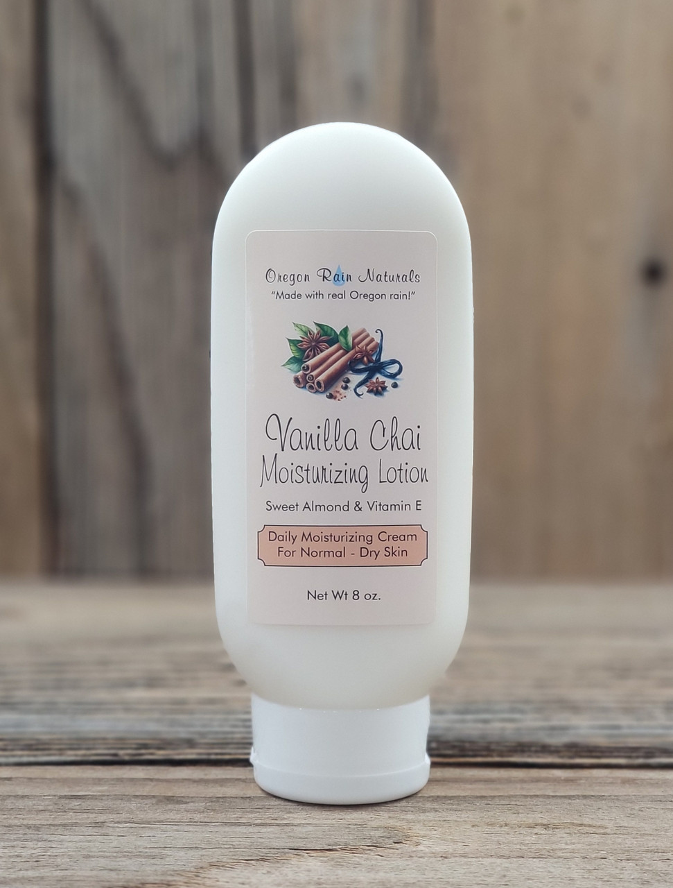 Vanilla Chai Moisturizing Lotion Oregon Rain Naturals