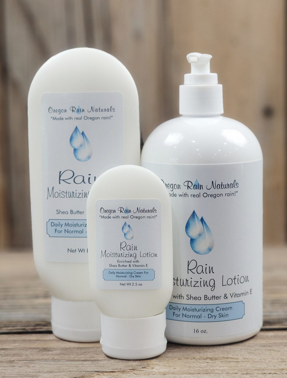Rain Moisturizing Lotion Oregon Rain Naturals