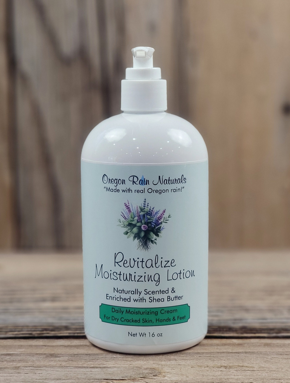 Revitalize Moisturizing Lotion Oregon Rain Naturals