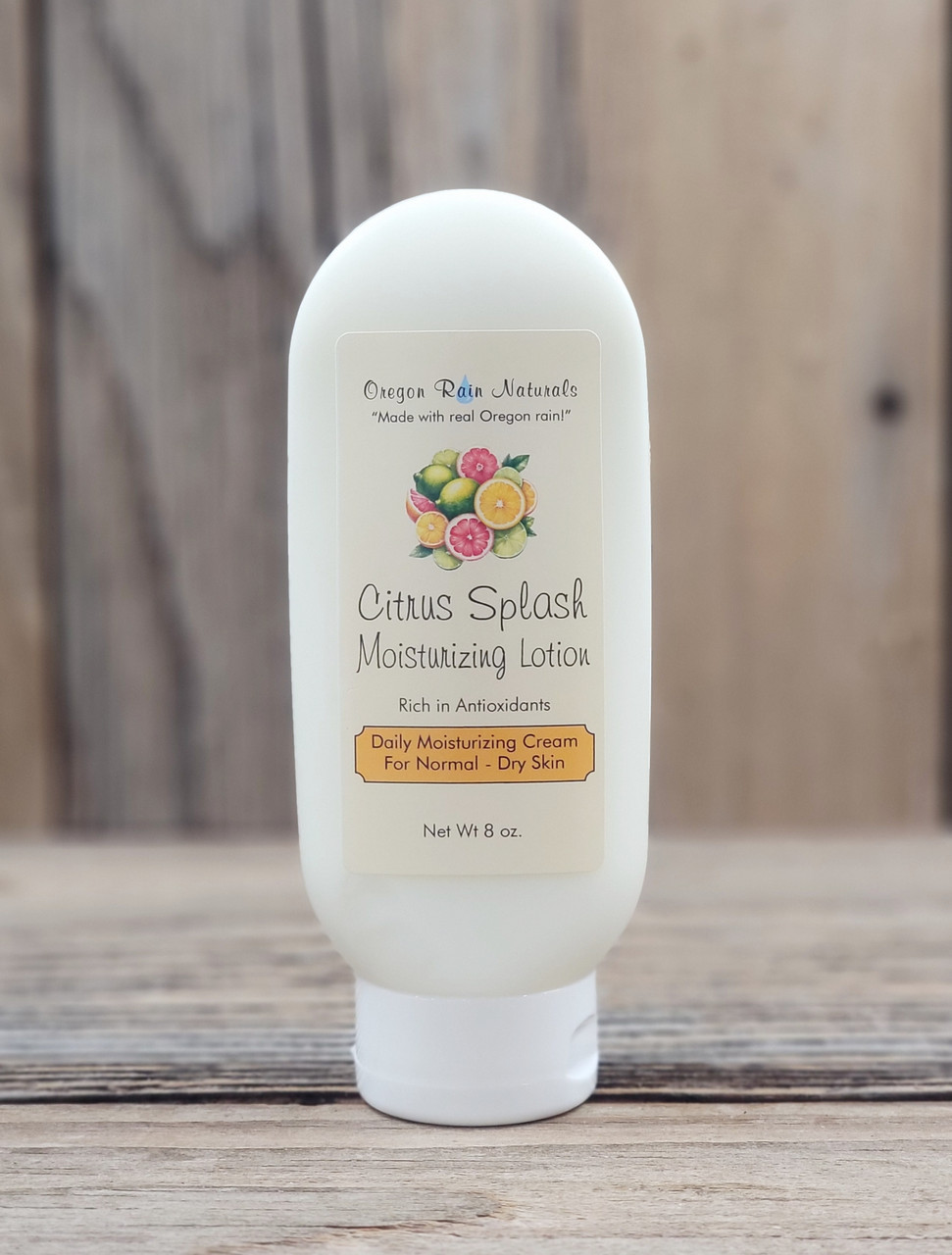 Citrus Splash Moisturizing Lotion Oregon Rain Naturals