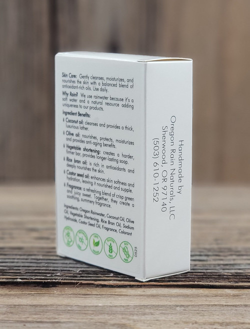 Cucumber Melon Handmade Soap - 4.5 oz
Made in USA, in the Pacific Northwest,
near Portland, Oregon in Sherwood