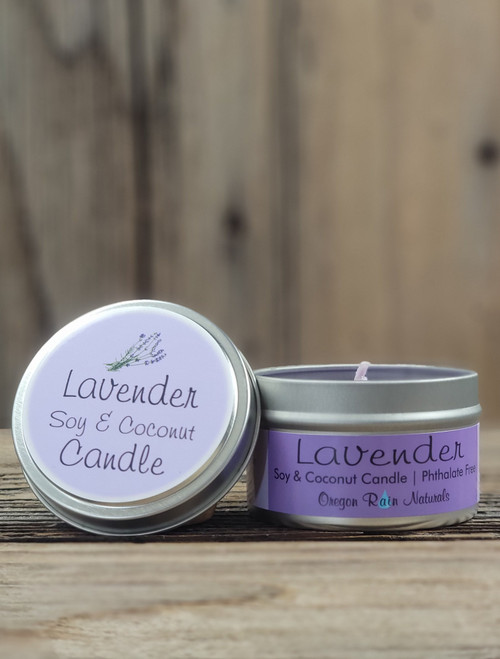 Portland Rose Soy Candle | Oregon Rain Naturals
