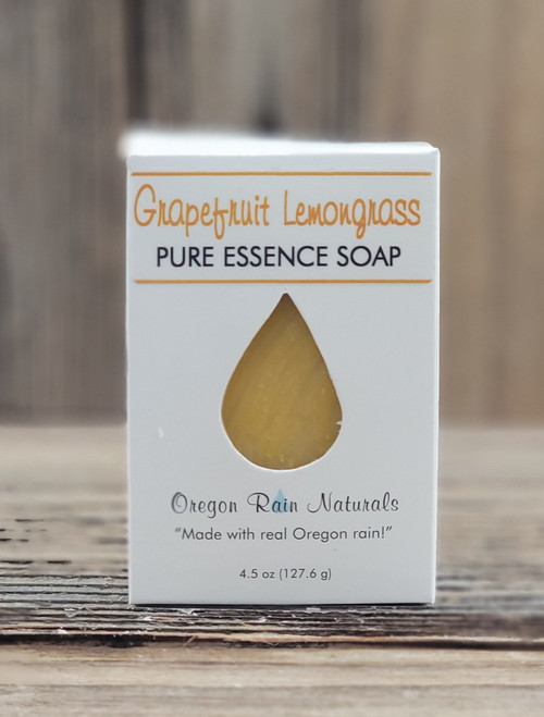 Grapefruit Lemongrass -Mild cleansing bar soap
100% Natural
Made in Oregon, USA