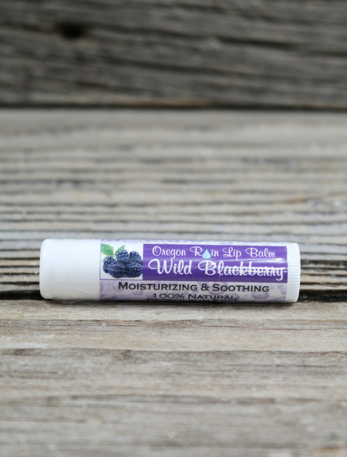 100% Natural Wild Blackberry
Moisturizing Lip Balm
Made in Oregon, USA