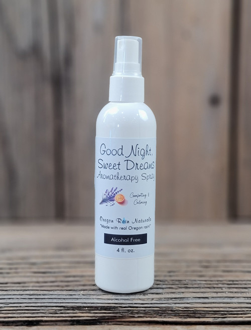 Goodnight Sweet Dreams
4 oz Spray
Made in Sherwood, Oregon
