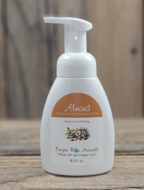 Almond Foaming Hand Soap
SLS Free
Made in the USA, near Portland, Oregon