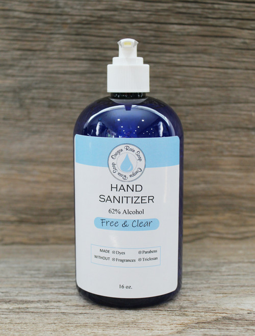 Active Ingredient: 62% Ethyl Alcohol
Hand Sanitizing Gel
Made in the USA
Made with Aloe Vera & Glycerin