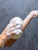 Soft, full bubbles that are gentle and cleansing on the skin.