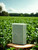 Unboxed Willamette Valley Mint Pure Essence 4.5 oz Handmade Soap in a field of mint in Oregon's Willamette Valley.