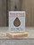 Boxed Patchouli Orange Pure Essence Handmade Soap - 1 oz Guest & Travel Bar with a raindrop cutout to view and smell this earthy, healing soap.