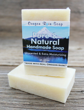 Simply Unscented Handmade Natural Soap Bar, 4.5 oz