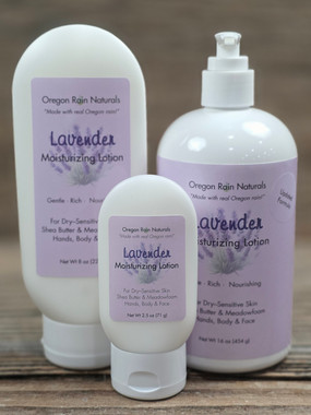 Lavender Moisturizing Lotion | Oregon Rain Naturals