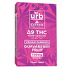 Delta Extrax + Urb Delta 9 THC Vegan Gummies - Guavaberry Fruit
