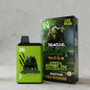 IndaCloud Beast Mode THCA Live Resin Diamonds 6G Disposable Vape Pen - Green Goblin