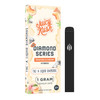 Juicy Kush THCA Liquid Diamonds 1G Disposable Vape Pen - Peaches & Cream
