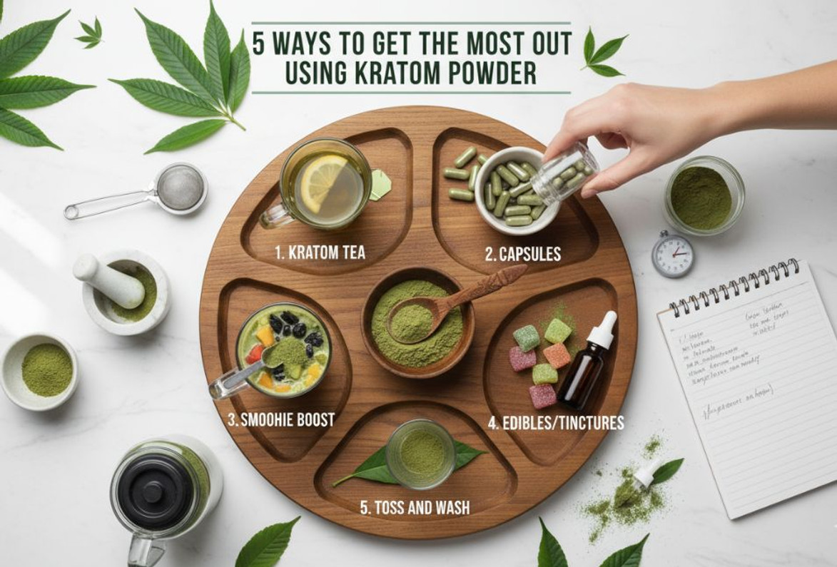 5 Ways to Get the Most Out of Using Kratom Powder