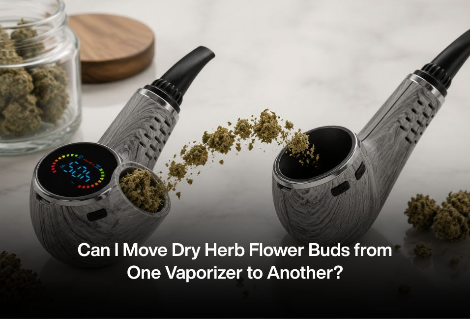 Can I Move Dry Herb Flower Buds from One Vaporizer to Another?