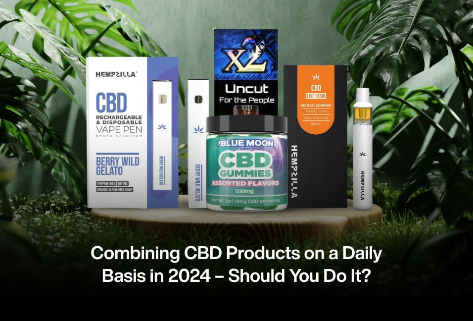 Combining CBD Products on a Daily Basis in 2024 – Should You Do It?