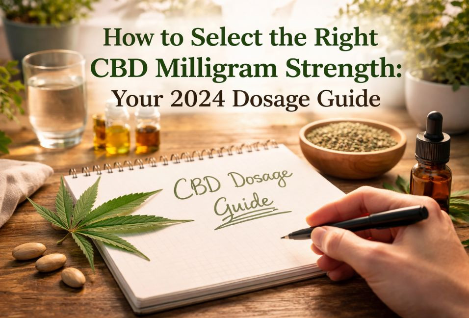 How to Select the Right CBD Milligram Strength: Your 2024 Dosage Guide