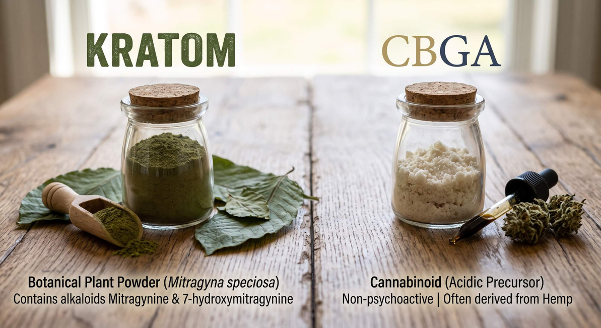 Kratom vs. CBGA: How Do They Measure Up Against One Another?