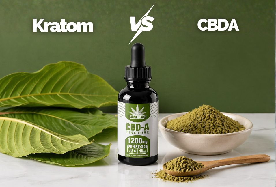 Kratom vs. CBDA: How Do They Measure Up Against One Another?