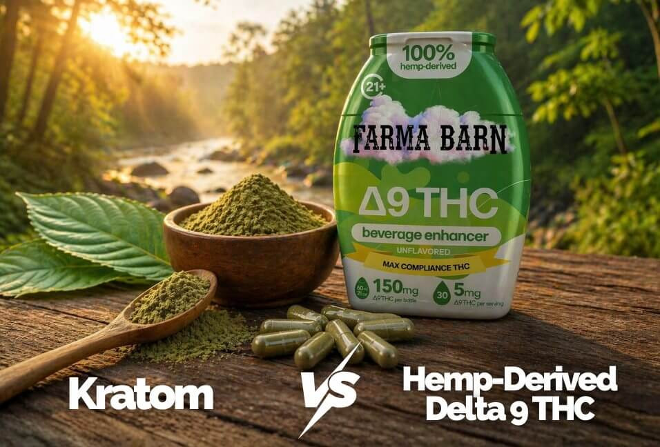 Kratom vs. Hemp-Derived Delta 9 THC: How Do They Measure Up Against One Another?