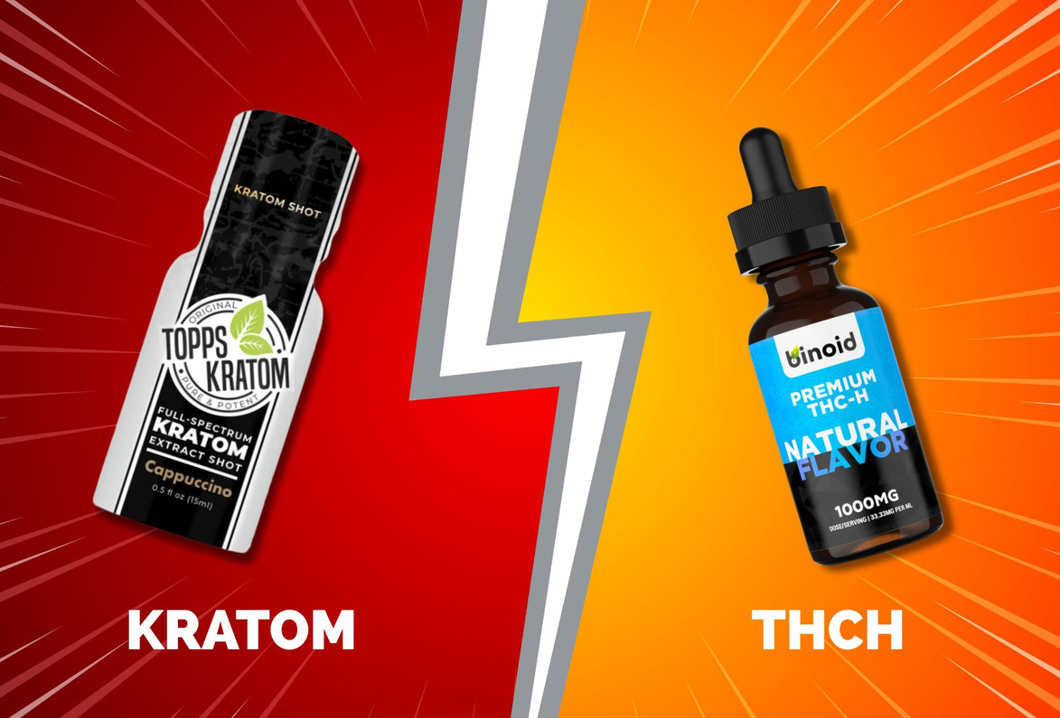 Kratom vs. THCH: How Do They Measure Up Against One Another?