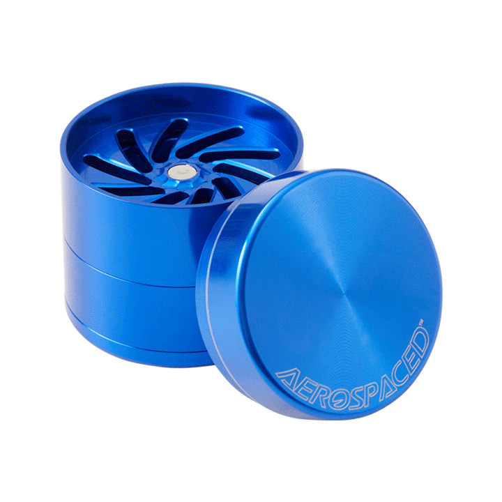Aerospaced By Higher Standards 4-Piece Toothless Grinder - Calm Leaf
