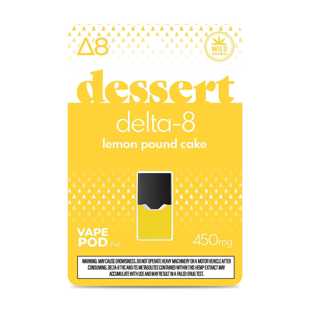 Wild Orchard Delta 8 THC Dessert Juul Compatible Pod - Calm Leaf