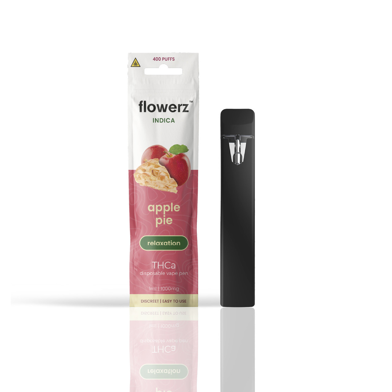 apple pie disposable vape Flowerz THCA 1G Disposable Vape Pen