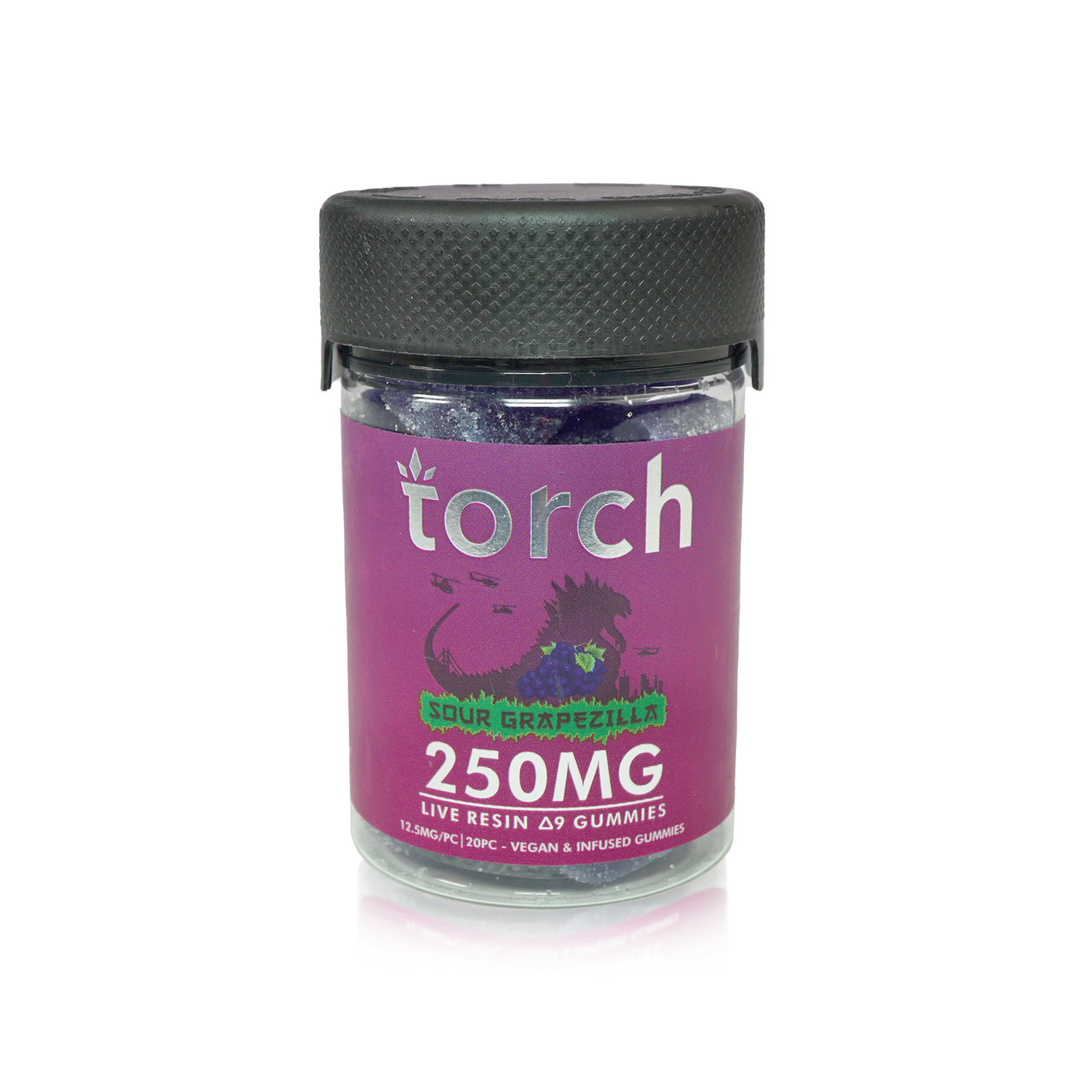 Torch Delta 9 THC Live Resin Gummies - Calm Leaf