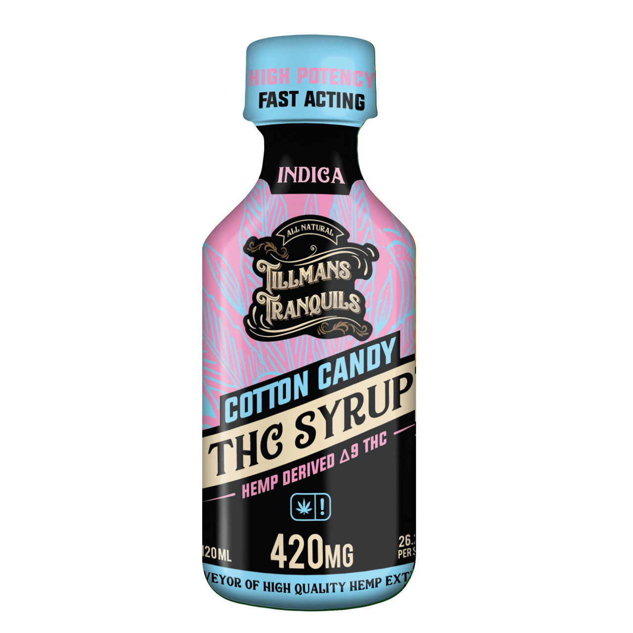 Tillmans Tranquils Delta 9 THC Syrup - Calm Leaf