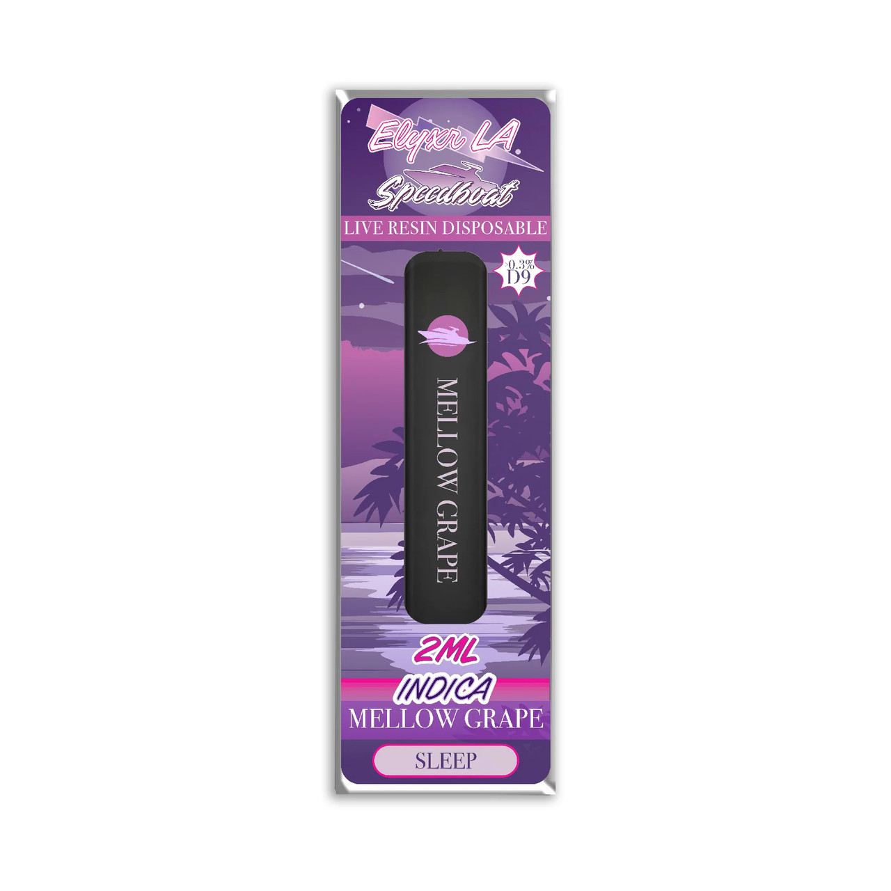 Elyxr Speedboat Live Resin Disposable Vape Pen - Calm Leaf