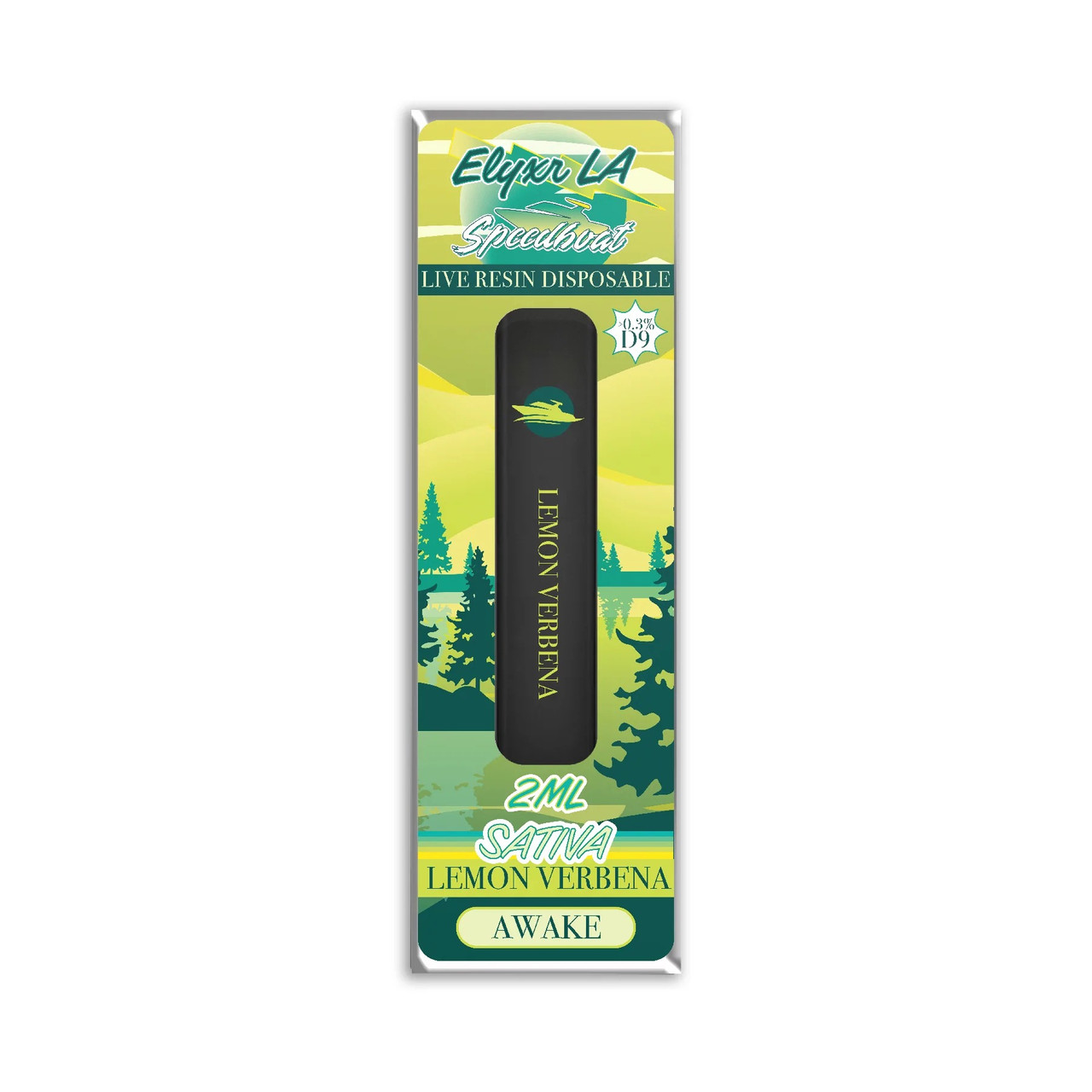 Elyxr Speedboat Live Resin Disposable Vape Pen - Calm Leaf