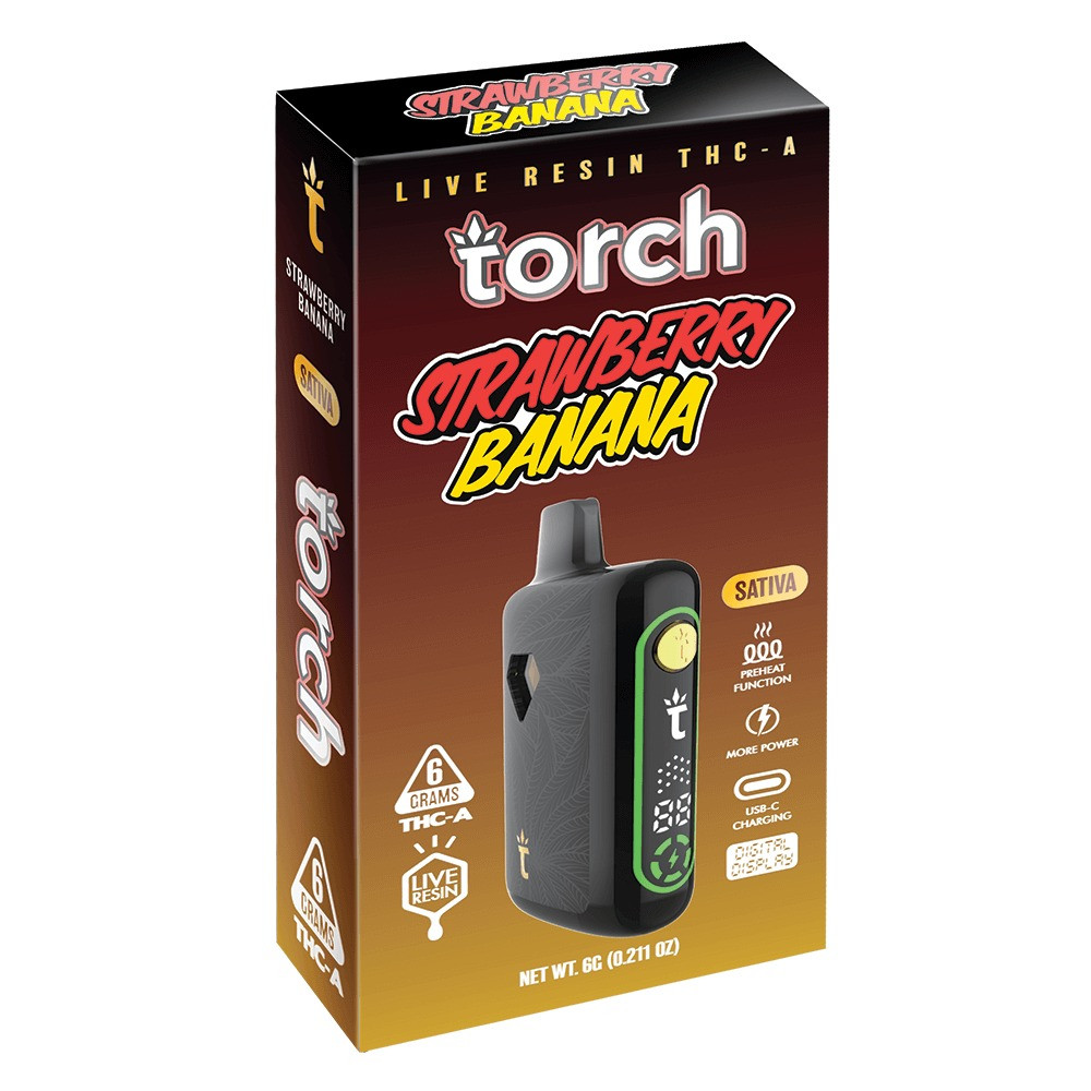 Torch Pulse Live Resin THC-A 6G Disposable Vape Pen