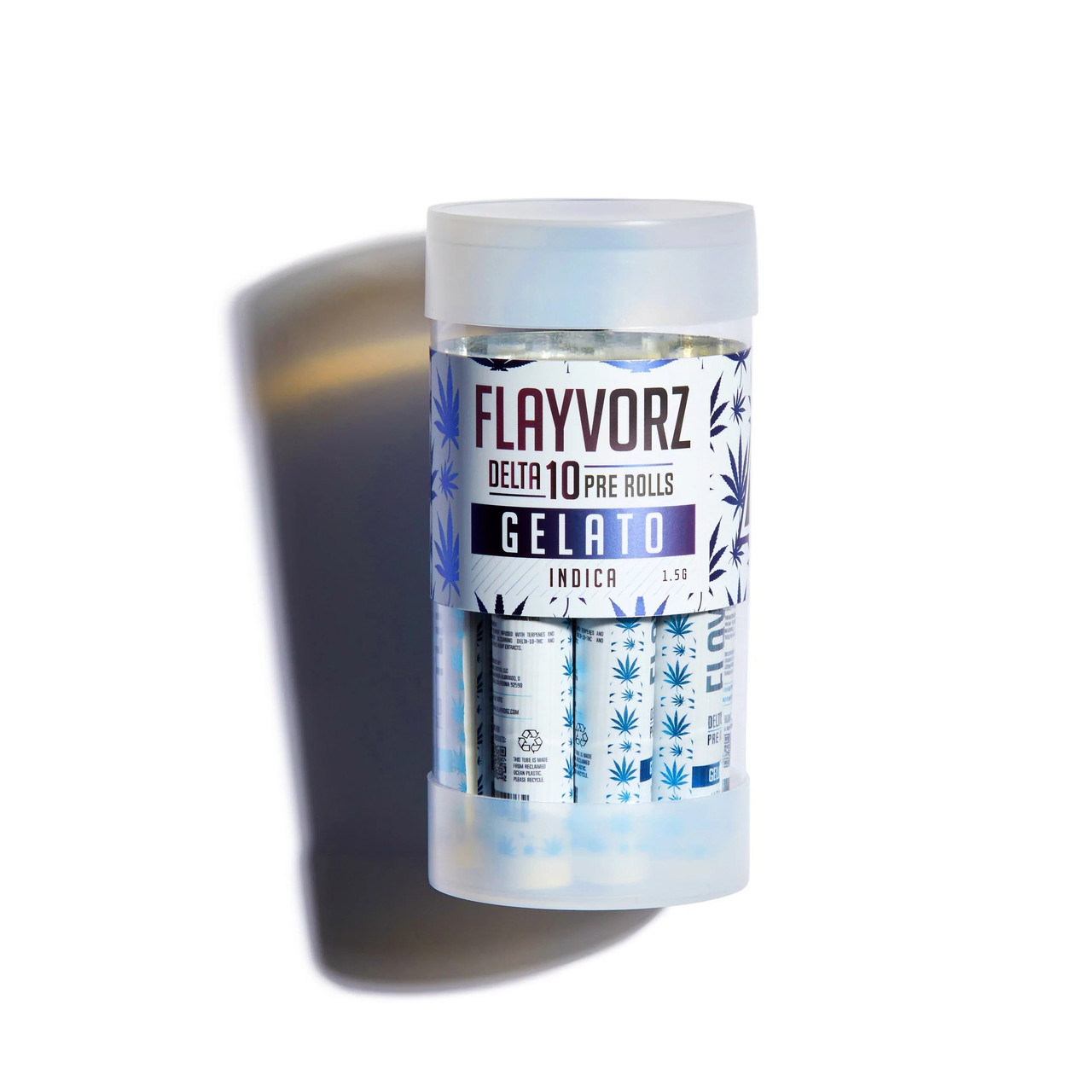 Flayvorz Delta 10 THC Flower Pre-Roll - Calm Leaf